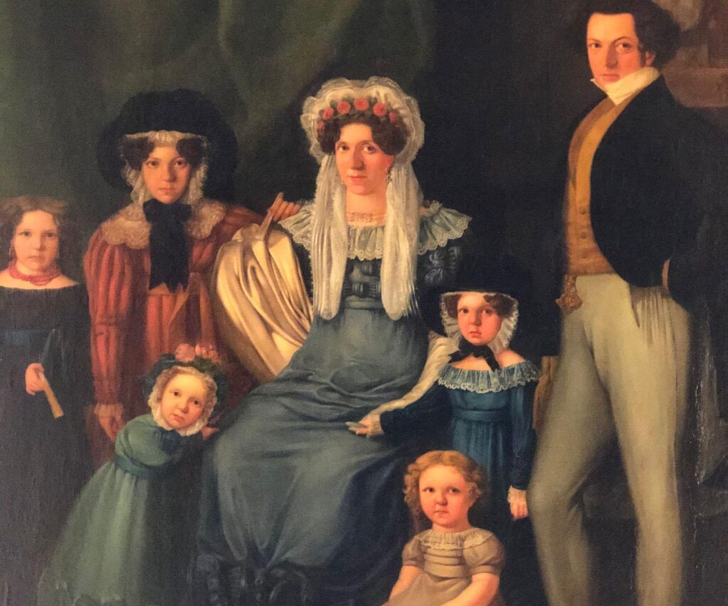 Retrato de la familia de Diana de Lancaster